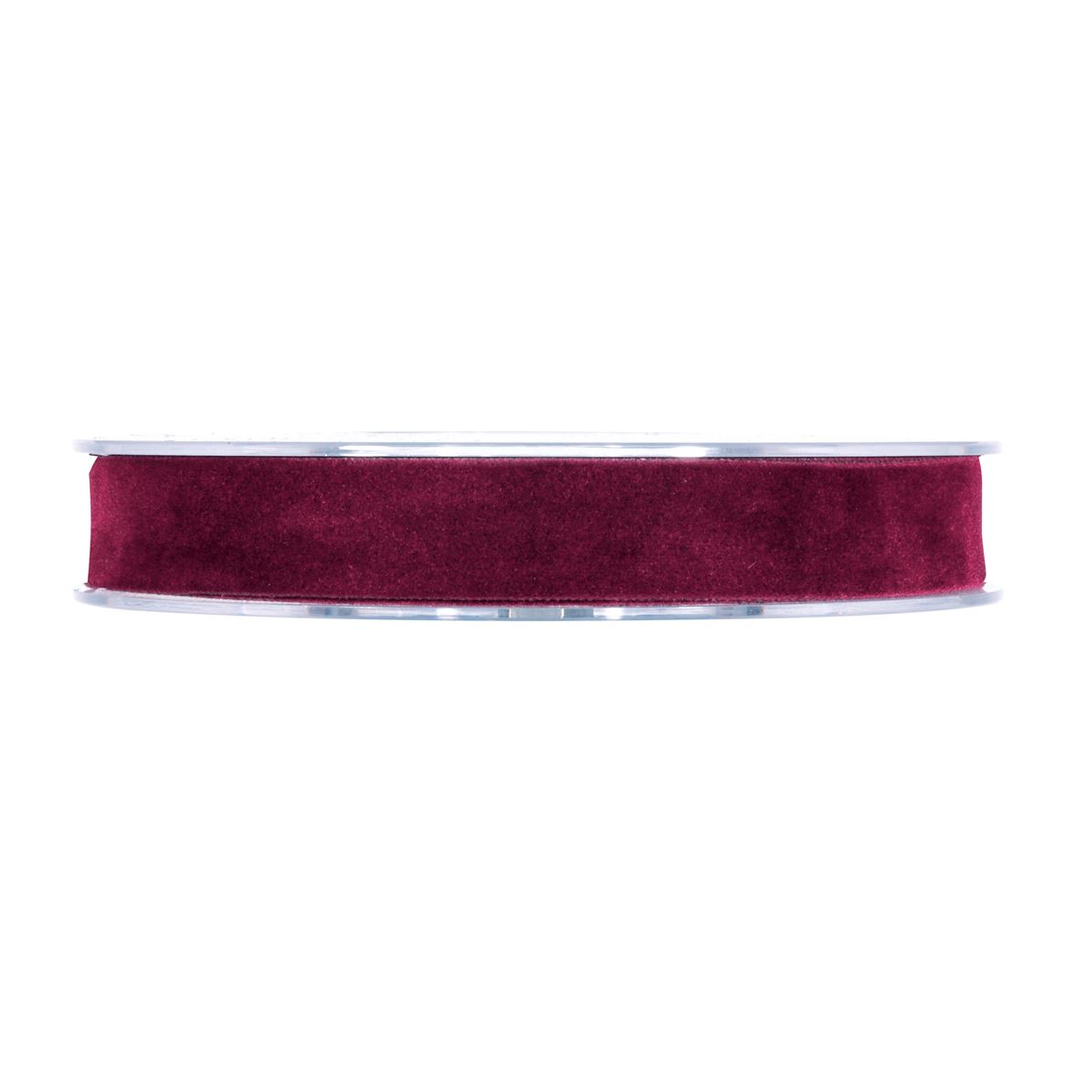 .xmas. Nastri Double Velvet Mm15x7mt - Bordeaux