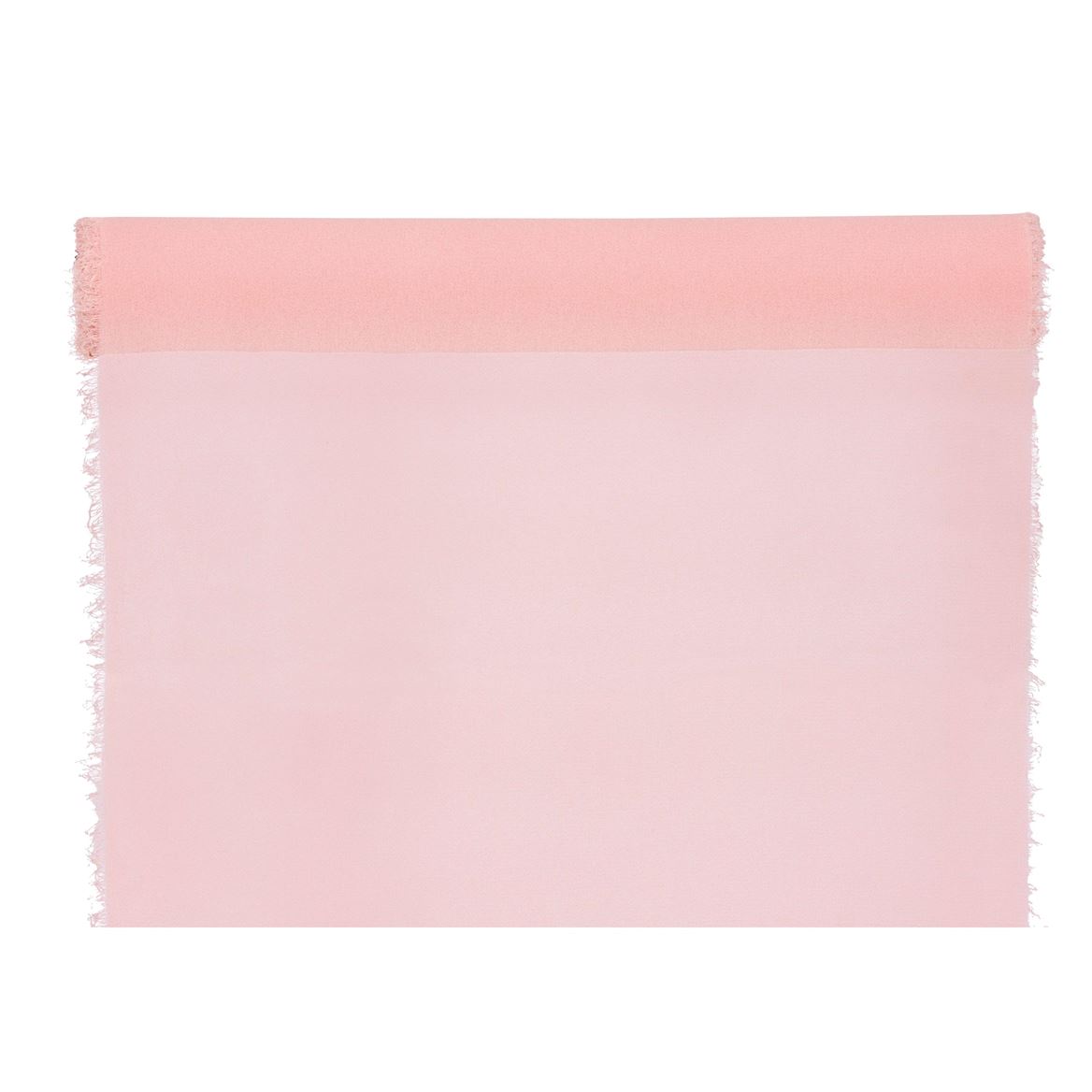 Tessuti. Runner Organza Cm28x3m - Powder Pink